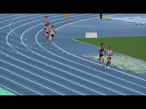 20180914141300県高校新人大会OP男1500ｍ1組 平野 裕樹