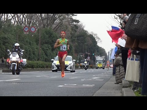 2018.12.23 全国高校駅伝 男子5区 世羅→倉敷→学法石川 通過