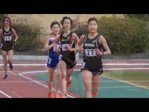 京都　女子駅伝・中長距離競技会　女子5000メートル・3組（2021年1月17日　京都市右京区・たけびしスタジアム京都）