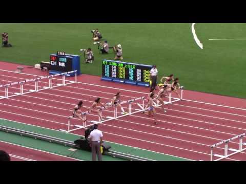 2016 日本選手権陸上 女子100mH決勝