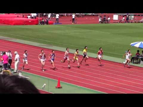 2016 西日本学生陸上 男子100m予選3