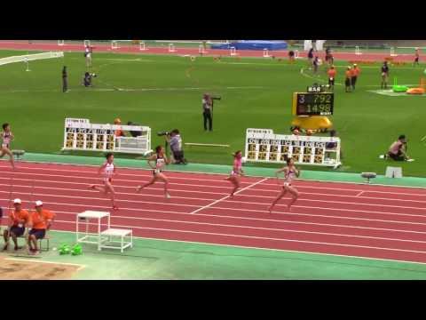 2017 山形インターハイ陸上 女子400mH　準決勝1～3