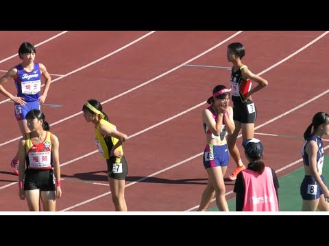 決勝 U16女子100mH U18/U16陸上 JOCジュニアオリンピック2023