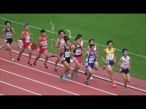 群馬県高校陸上強化大会2017 男子1500m1年TR2組