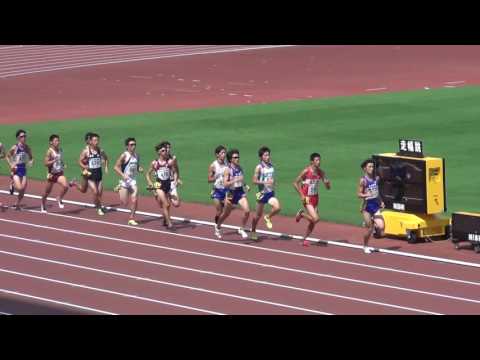 2016中国五県対抗・男子1500m決勝