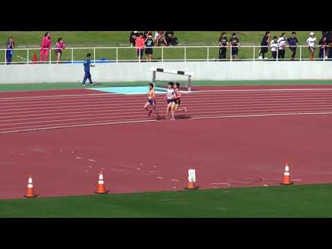 2018 茨城県高校総体陸上 女子1500m予選2組