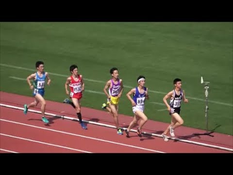 群馬リレーカーニバル2018 男子5000m1組