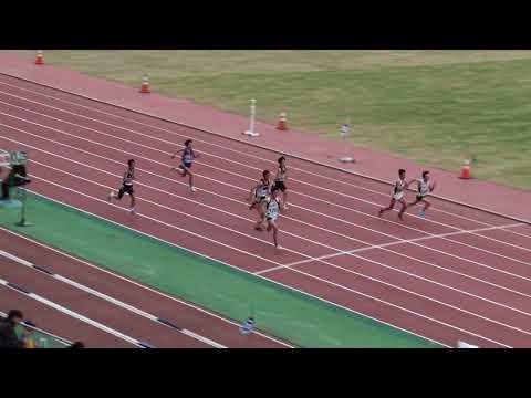 2018 第1回県記録会 中学男子100m5組