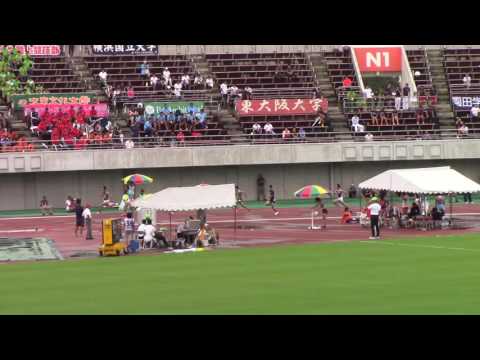 2016 日本インカレ陸上 男子200m準決勝3