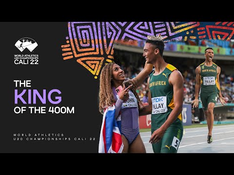Pillay powers to 400m victory in 45.28 | World Athletics U20 Championships Cali 2022