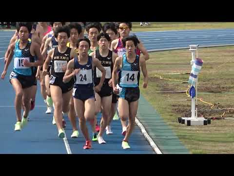 日体大記録会 男子1500m2組 2022.5.7