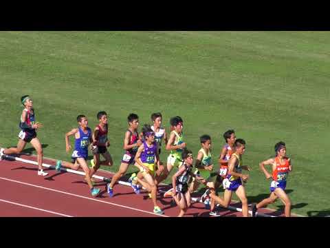 H30　千葉県中学通信陸上　男子3000m　決勝