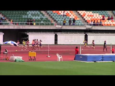 2015 東海高校総体陸上 女子1500m 予選1