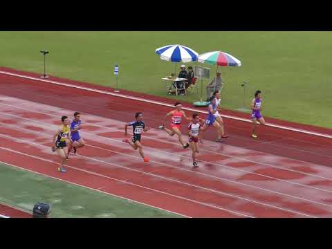 H30　栃木県高校総体　男子100m　準決勝3組