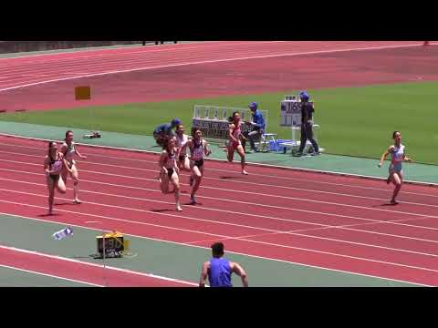 2018西日本インカレ陸上 女子200m予選１－４