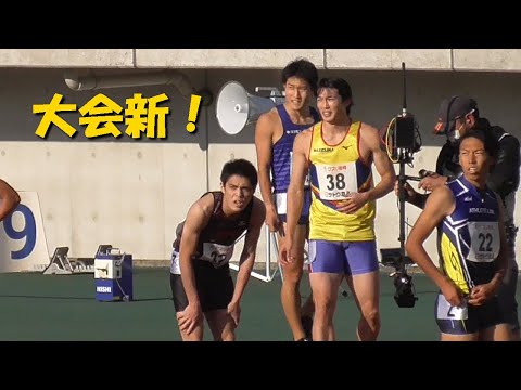 GP男子100ｍ決勝　大会新！2020田島直人記念陸上