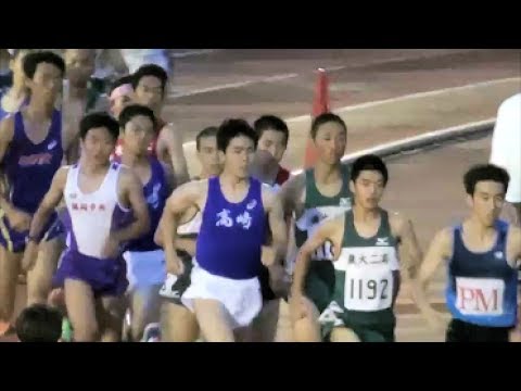 トライアルinいせさきナイター2017 男子3000m10組