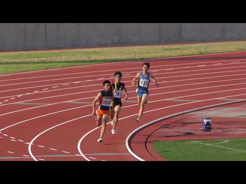 20170520群馬県高校総体陸上男子1600mR予選1組