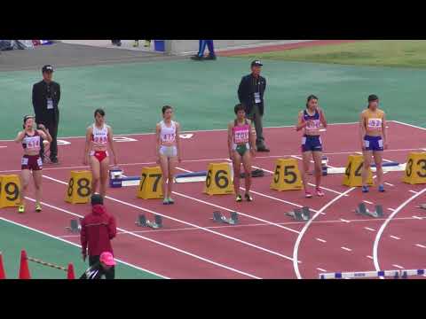 H30　北関東　女子100mH　準決勝2組
