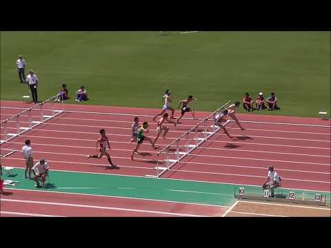 20170618 中国地区高校総体陸上 男子110mH決勝