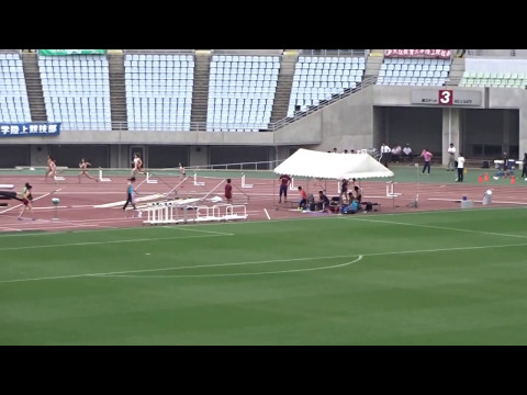第94回関西学生陸上競技対校選手権大会　女子400mH準決勝1組