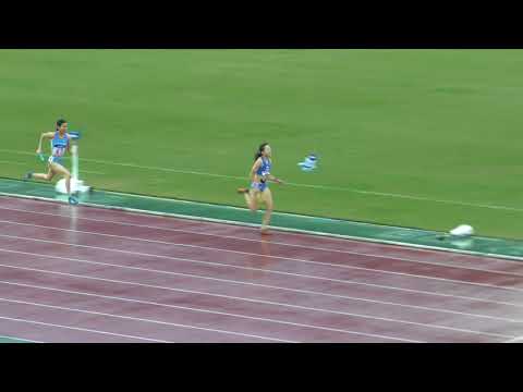 H29　日本選手権リレー　女子4x400mR　予選2組