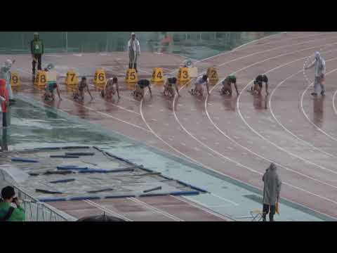 準決勝 男子100m 1組・2組 南関東大会 R01