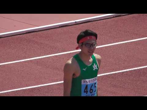 関東インカレ 男子2部800m予選6組 鹿居二郎(亜大) 2019.5.25