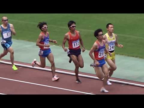 第61回関西実業団陸上競技選手権大会　男子1500ｍタイムレース1組