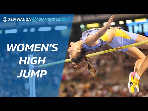 Yaroslava Mahuchikh clears 2.00m in Brussels high jump - Wanda Diamond League 2023