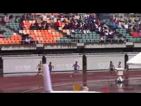 2015 東海高校総体陸上 男子200m 予選4