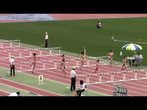 2015日本学生個人陸上　女子100mH予選6