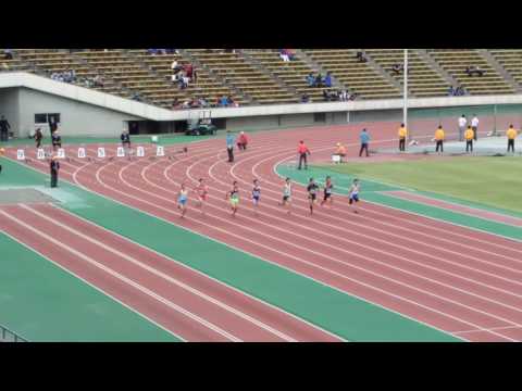 2017年度 兵庫県郡市区対抗 男子中学生100m決勝（-1.6）