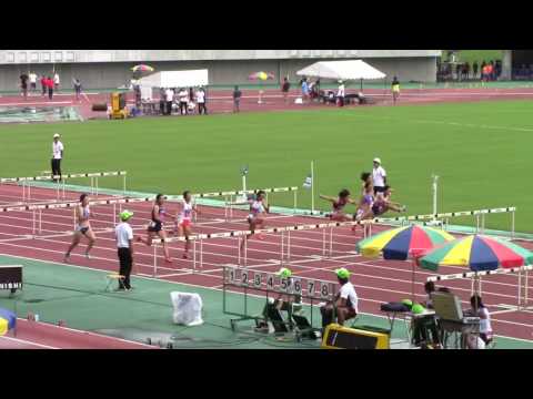 2016 日本インカレ陸上 女子100mH準決勝1
