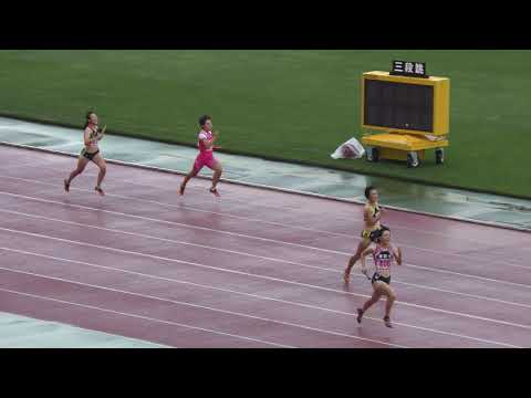 2018 東北陸上競技選手権 女子 4×400mR 予選2組