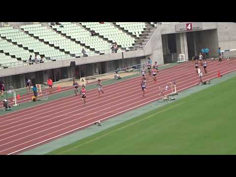 全日本実業団陸上2017サブイベント・男子中学4×100mリレー決勝タイムレース1組