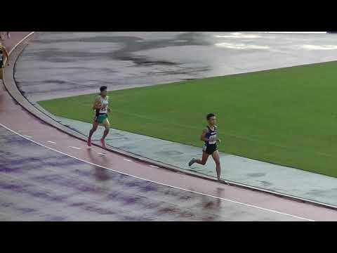 20200809山口県選手権 男子1500m決勝最終組