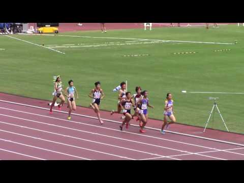 2016 岡山インターハイ陸上 女子800m予選2