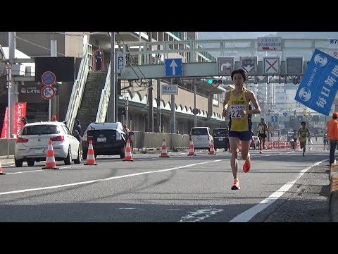 2018.3.4 びわ湖毎日マラソン 39km地点 中村匠吾選手 MGCへ