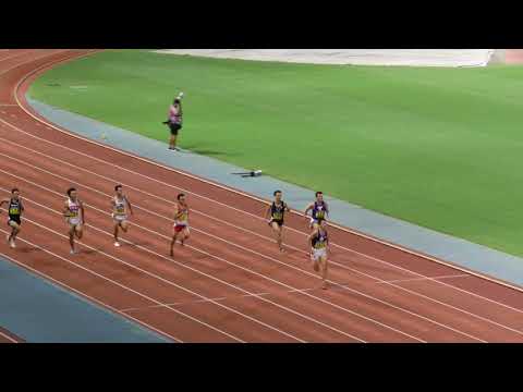 H30　日本インカレ　男子200m　予選2組