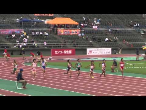 【100m】女子 予選5組