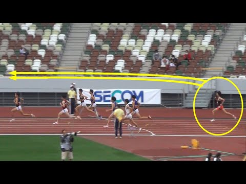 松本純弥 最後方からのレース！1部 準決 男子800m 関東インカレ陸上2022