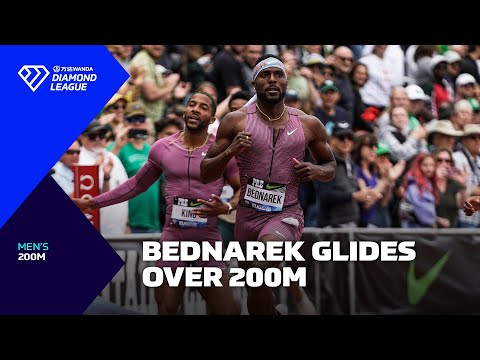 Kenny Bednarek maintains winning streak with sub-20 clocking in Eugene - Wanda Diamond League