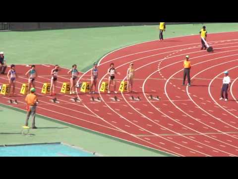 20170617第56回北信越総体陸上女子100m決勝