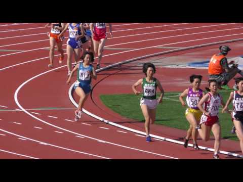 20170519群馬県高校総体陸上女子800m予選7組
