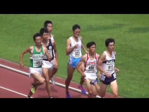 関東陸上競技選手権2016 男子800m予選3組