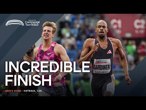 Gardiner vs Doom over 400m in Ostrava | Continental Tour Gold 2024