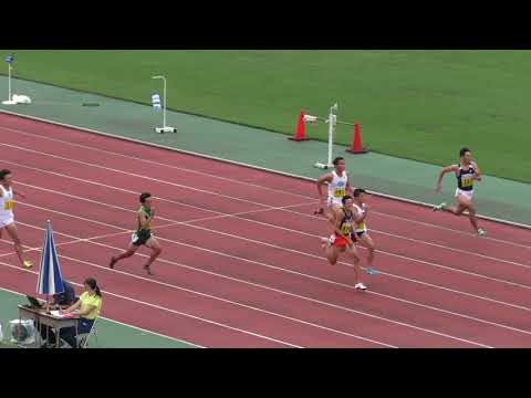 2017 関東学生新人陸上 男子 100m 準決勝1組