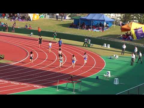 2018福井県陸上競技強化大会女子4×100mリレー１組