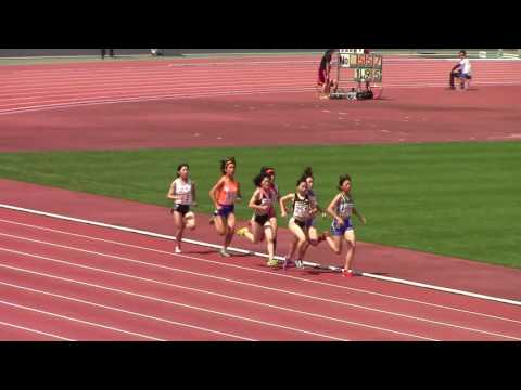 2016 東海高校総体陸上 女子800m準決勝2
